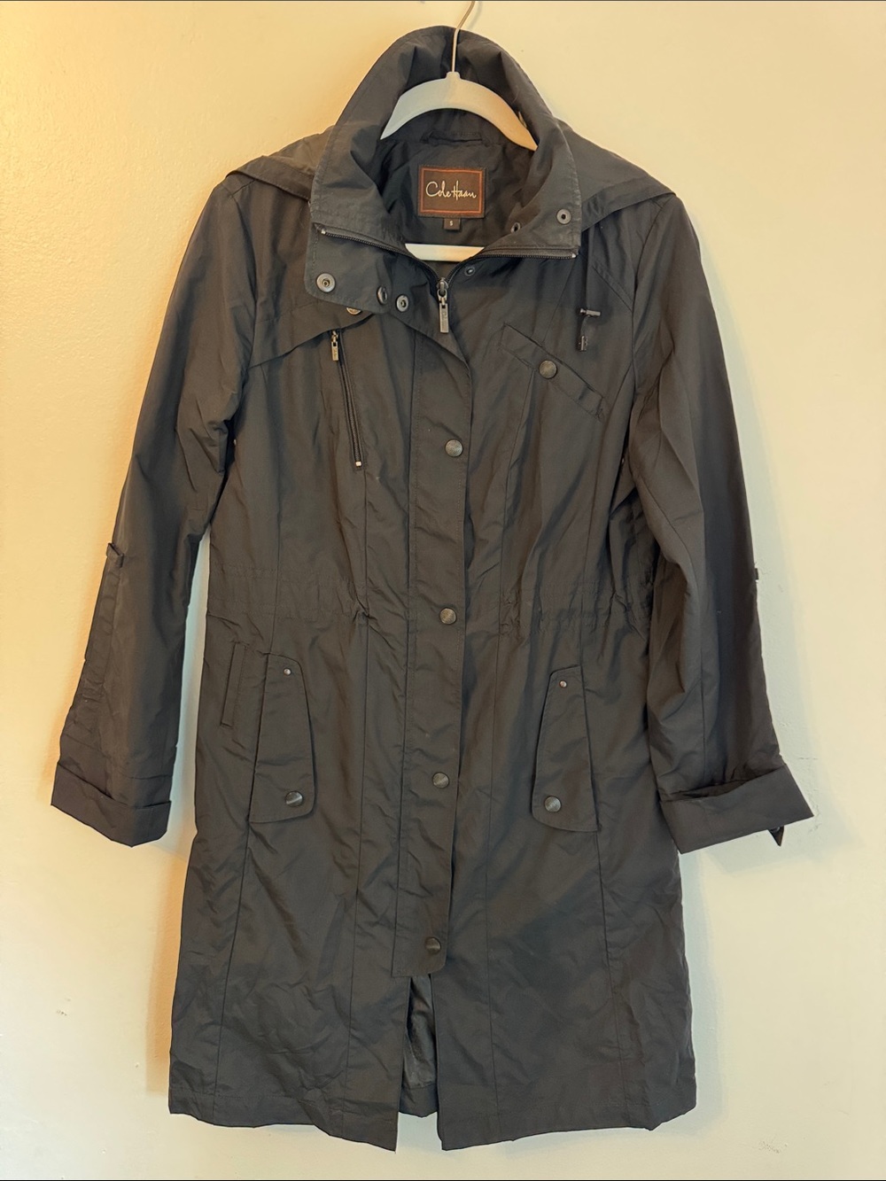 Cole Haan Women's Long Raincoat